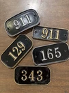 Gamewell Fire Alarm Box Number Plate. Fixed Price $28.00.