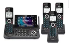 At&t DLP73490 Four (4) Handset Cordless Phone *missing Pieces* Color Display. Fixed Price $60.00.