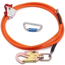 Kingtle Tree Climbing Rope 1/2 X 10FT Steel Core Triple Lock. Fixed Price $104.81.