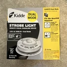 Kidde SLED177I Dual Mode 120V Ac Wire-in White Strobe Light. Fixed Price $44.95.