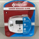 First Alert Plug-in Carbon Monoxide Alarm With Digital Display! Model #C0615. Fixed Price $16.97.