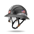 Ds-smaat Full Brim Construction Hard Hat With Visor, 6-POINT Ratchet Suspensi.... Fixed Price $52.06.