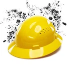 Cooljob Full Brim Hard Hat, Osha Construction Work Approved, Hdpe Safety Helm.... Fixed Price $40.04.