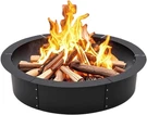 Garvee 36'' Fire Pit Ring Round Smokeless Double Layer For Camping Wood Burning. Fixed Price $50.65.
