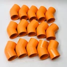Lot Of 15 Spears Flame Guard 4217-010 45 Elbow Socket Cpvc Fitting 1". Fixed Price $64.99.