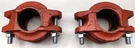 Lot Of 2, Victaulic Firelock, 1-1/4" 42.4-005H Grooved Rigid Coupling,. Fixed Price $29.99.