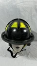 Cairns 1044 Msa Model C-trd Fire Helmet Black Eagle Brass 2016 Size 3/8-8. Fixed Price $223.98.