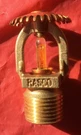 Rasco F1 Quick Response Fire Sprinkler - Brass (79C / 175F) (3 Heads). Fixed Price $71.69.