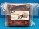 Eaton Wpbb-r Wheelock Weatherproof Back Box Red. Fixed Price $23.76.