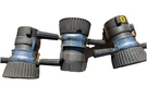 Lot Of 3 Elkhart Brass Fire Hose Nozzles Adjustable Fog Stream 1.5 Nh Used. Fixed Price $101.50.