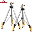 Yamatic 21"-48" H Impact Sprinkler On Tripod Base Brass, 360 Large Area 2PCS. Fixed Price $97.91.