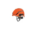 Msa 10194797, V-gard H1 Helmet, No Vent, Orange, Fast-trac Iii Pivot, Free Ship. Fixed Price $134.00.