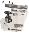 Giacomini A156Y005 Brass Fire Hose Valve 2-1/2" Nst X Npt Fm. Fixed Price $85.00.