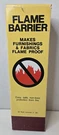 Flame Barrier Makes Furnishings & Fabrics Proof 32FL Oz Liquid Spray New. Fixed Price $80.00.