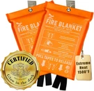 Supa Ant Emergency Fire Blanket Fiberglass 1500F 2 Pack. Fixed Price $87.19.