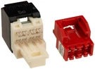 Panduit CJ5E88TBL CATEGORY-5E 8-WIRE T-style Jack Module In Black. Fixed Price $9.99.