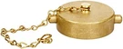 Dixon Valve FC250F Cast Brass Fire Equipment Cap With Chain And Pin Lug 2-1/2". Fixed Price $50.58.
