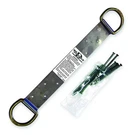 Miller RA40/ Roof Anchor, 18 Length, 310 Lb Weigth Capacity, Stainless Steel. Fixed Price $47.69.
