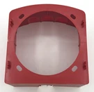 Simplex 4905-9941 Red Wall Mount Speaker Strobe Back Box Skirt Pre-owned Cut. Fixed Price $19.99.