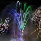 Yzert Pond Fountain Pump With 12 Led Lights, 32.8FT Power Cord Adapter 6W Out.... Fixed Price $31.31.