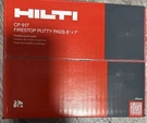 Hilti Cp 617 Firestop Putty Pads 6" X 7" Model 309760 Case ( 20PC). Fixed Price $180.00.