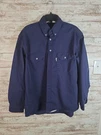 Magid SHN88 Work Shirt Men Navy Flame Resistant Fr Cotton Button Down. Fixed Price $31.44.