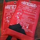 Dibbatu Fire Blanket Emergency For Kitchen, Suppression Flame Retardent Safety. Fixed Price $15.00.