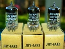 Cbs Hytron Jhy 6AK5 5654 403B 5591 Strong 1953 Three Nib Nos Tubes. Fixed Price $30.00.