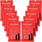 10 Pack 39 X Fire Blanket For Home Kitchen Safety Suppression Fi.... Fixed Price $75.67.