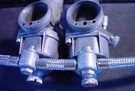 Norton Commando, Oem, Stainless Steel Fuel Line Assembly, Twin Amal. Uk. Fixed Price $119.95.