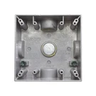 Edwards Est 449 Die-cast Weatherproof Signal Appliance Device Back-box, Gray. Fixed Price $39.95.