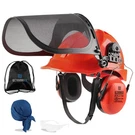 Um Ultramaxx 6IN1 Chainsaw Helmet With Mesh Face Shield And Hearing Protectio.... Fixed Price $65.26.
