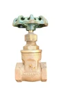 Vintage Elkhart Products 1/2" Bronze Gate Valve 150 Lbs Wos - Green Top. Fixed Price $21.95.