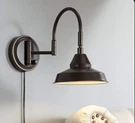 Chadwick Oil Rubbed Bronze Swing Arm Led Wall Lamp Light - #19R80 Hampton Bay. Fixed Price $59.99.