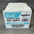 Amseco Potter SL-401-B 12VDC Strobe Blue Lens New. Fixed Price $17.46.