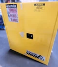 Flammable Liquid Storage Cabinet Justrite - 30GAL. Fixed Price $895.00.