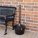 Genuine Joe Capped Tube Smoking Receptacle - 4.25 Capacity Galvanized. Fixed Price $59.99.