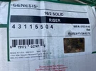 Genesis 43115504 16 Awg 2C Solid Riser Fire Alarm Cable, 500' (152.4M) Red. Fixed Price $138.00.