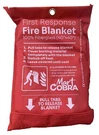 2 Packs Fire Extinguisher Blanket Cover Throw Home Camping Grill Emergency. Fixed Price $13.50.