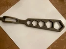 Vintage Jones Fd Brass 5 Hole Fire Hydrant Wrench Tool Usa Made. Fixed Price $105.00.