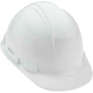 Pro-safe 4-POINT Suspension Hard Hat: Ratchet, Class E&g, Ansi Type I, White. Fixed Price $18.12.