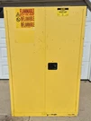 Uline H-1564M-Y 45 Gallon Flammable Storage Cabinet Manual Yellow (3368437). Fixed Price $899.99.