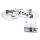 Hpc Fire Flame Sense Gas Pit Kit, 18" Pan 12" Penta Torp Burner, Lp Bulk. Fixed Price $1802.15.