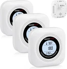 Protectmeter Carbon Monoxide Detectors, 3 Pack Portable. Fixed Price $59.99.