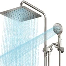 Vxv 10 Inch Big Square Rain/rainfall Shower Head With Adjustable Height, High.... Fixed Price $108.54.