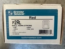System Sensor P2RL Wall Horn Strobe Red. Fixed Price $39.99.