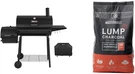 CC1830SC Charcoal Grill Offset Smoker With Masterbuilt Lump. Fixed Price $282.99.
