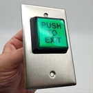 Camden CM-30-E Exit Switch Single Gang Momentary 12/24V Push To 2" Plate. Fixed Price $14.39.
