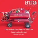 Fire Combat Portable Suppression System RMT-4000 W/ 240 Gal Tank. Fixed Price $25075.00.