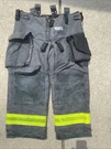 Firefighter Janesville Lion Apparel Turnout Bunker Pants 42 X 30 Black 2014. Fixed Price $258.30.